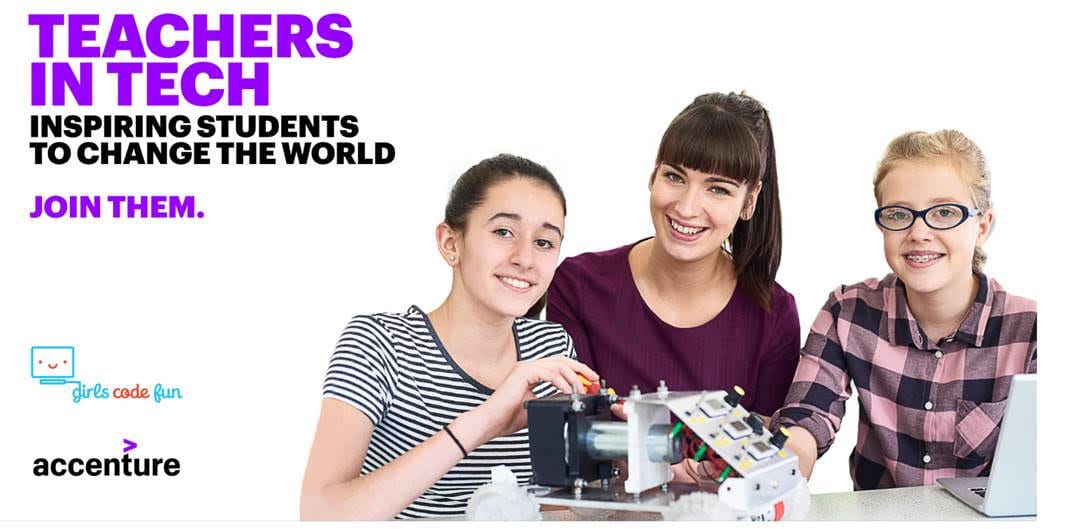 Teachers in Tech with Accenture - Girls Code Fun