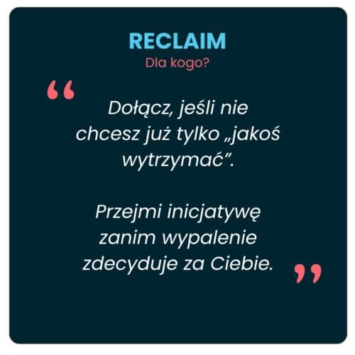 RECLAIM 2026 - program coachingowo-mentoringowy Girls Code Fun